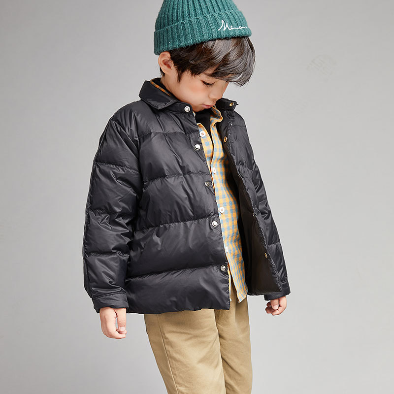 New Autumn and Winter Children's Light and Thin Boys' Girls' Babies' Baby's Down Coat 