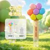 Seven-color flower round battery model (battery provided by yourself)