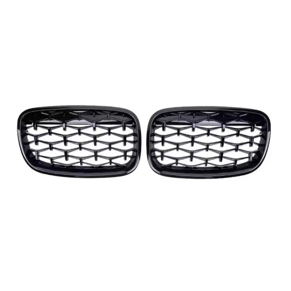 Suitable for 07-14 Bmw X5/X6 E70E71 Modified Full Star Pattern Half-Silver Front Grille