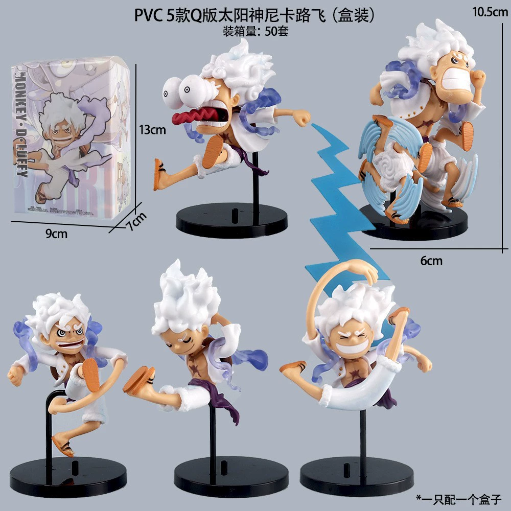 One Piece Q Версия Огненный кулак Лuffy Ace Три тысячи миров кимоно Юката фигурка Льюк модель украшение