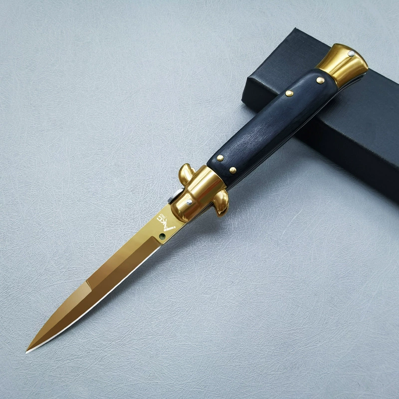 Cross -border AKC Matter Party Outdoor Folding Survival Survival Survival Survival Sword High Hardness and sharp folding knife spot