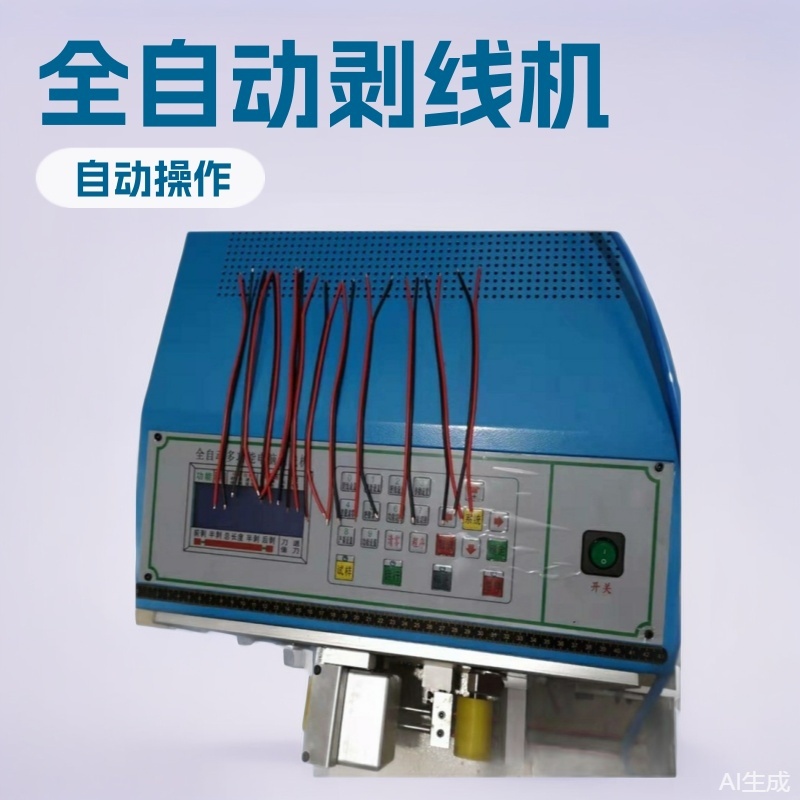 全自动剥线机裁线机电缆线剥皮机下线机扁护套内外脱皮机跨境热销