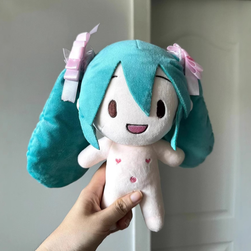 20 センチメートル初音ふふかわいい綿人形楽章未来ベビー服二次元人形着替え可能な誕生日ギフト|undefined