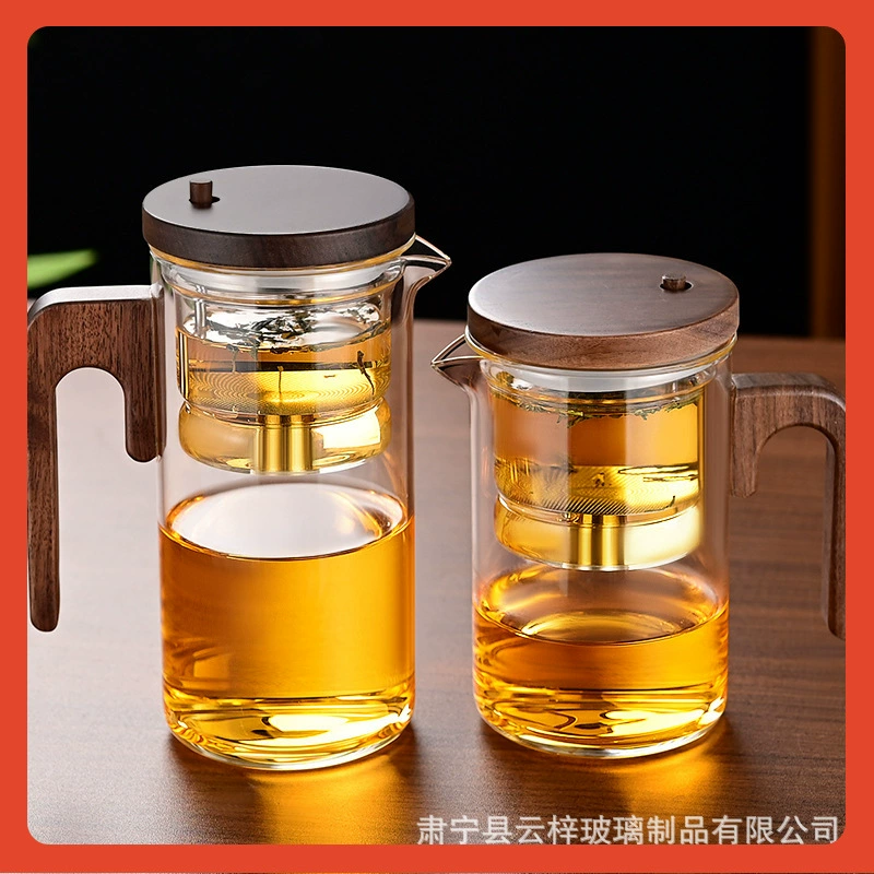Glass capacious tea stainless steel