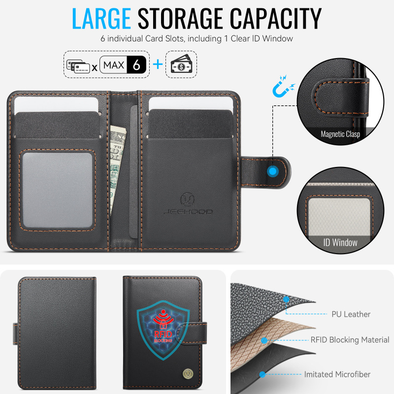 Magsafe环磁卡包适用于iPhone17/16/15/14/13/12/Pro防盗刷RFID|undefined