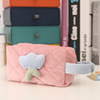 Brand cute advanced cosmetic bag, capacious storage system, high-end, flowered