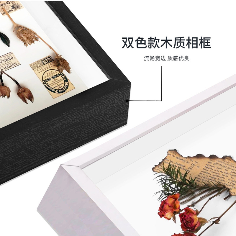 A4 custom-made solid wood deep frame photo frame 10inch Collectible photo frame A4 shadow box wooden commemorative photo frame empty frame A4 custom-made solid wood deep frame photo frame 10inch Collectible photo frame A4 shadow box wooden commemorative photo frame empty frame