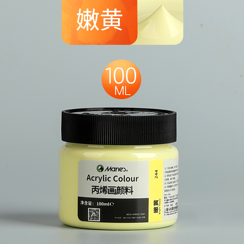 Malee conjunto de pinturas de propileno pintado