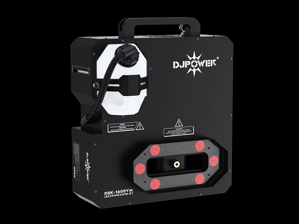 DJPOWER DSK-1600VM LED Swing Vanades Hood Stage Special Effect Air Pillar Machine