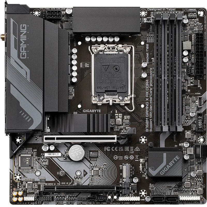 Magic Eagle X WIFI B760M GAMING X AX DDR4 настольная материнская плата, поддержка CPU 13600KF