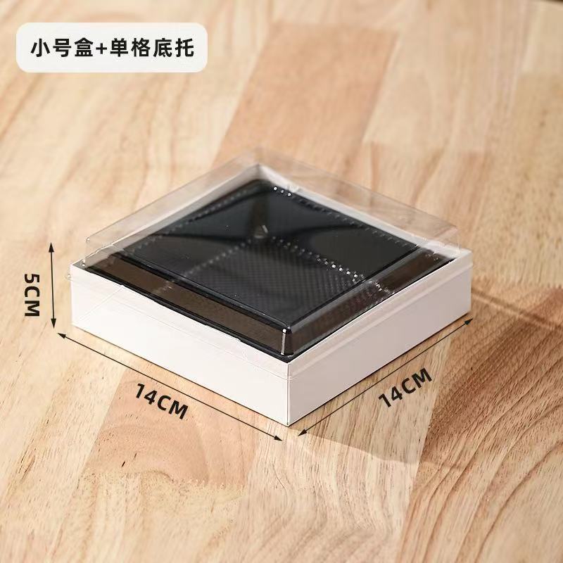 网红九宫格水果果切包装盒西点甜品烘焙礼盒蛋糕点心四分格打包盒|undefined