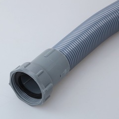 Kitchen sink drain extension pipe, PVC sewer fitting, single-slot drain hose, and plumbing accessories