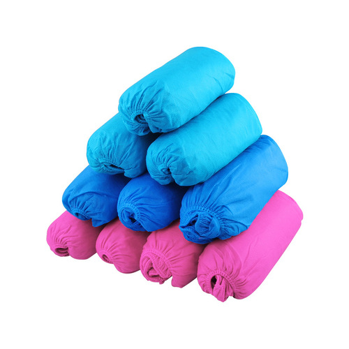 Qingyimei non-woven shoe covers disposable thickened foot covers repeatedly used indoor non-slip cloth extra thick shoe covers wholesale