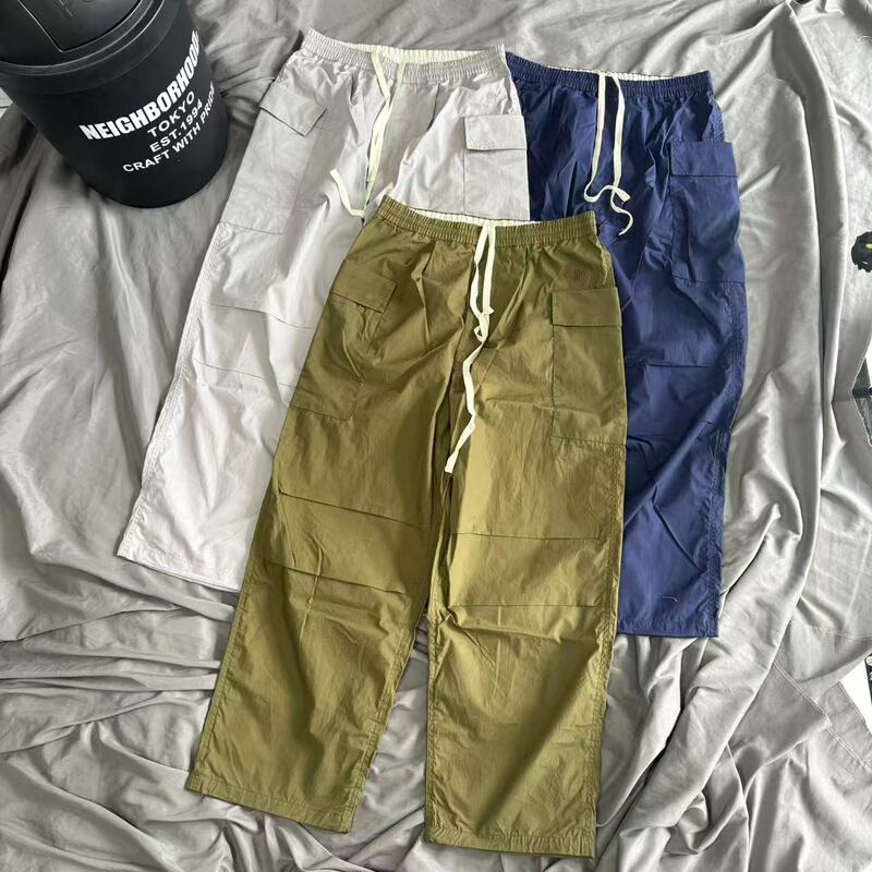 Dropshipping Japanese-Style Trendy Outdoor Nanamica Waterproof Lightweight Paratrooper Pants Loose Versatile Cargo Long Pants