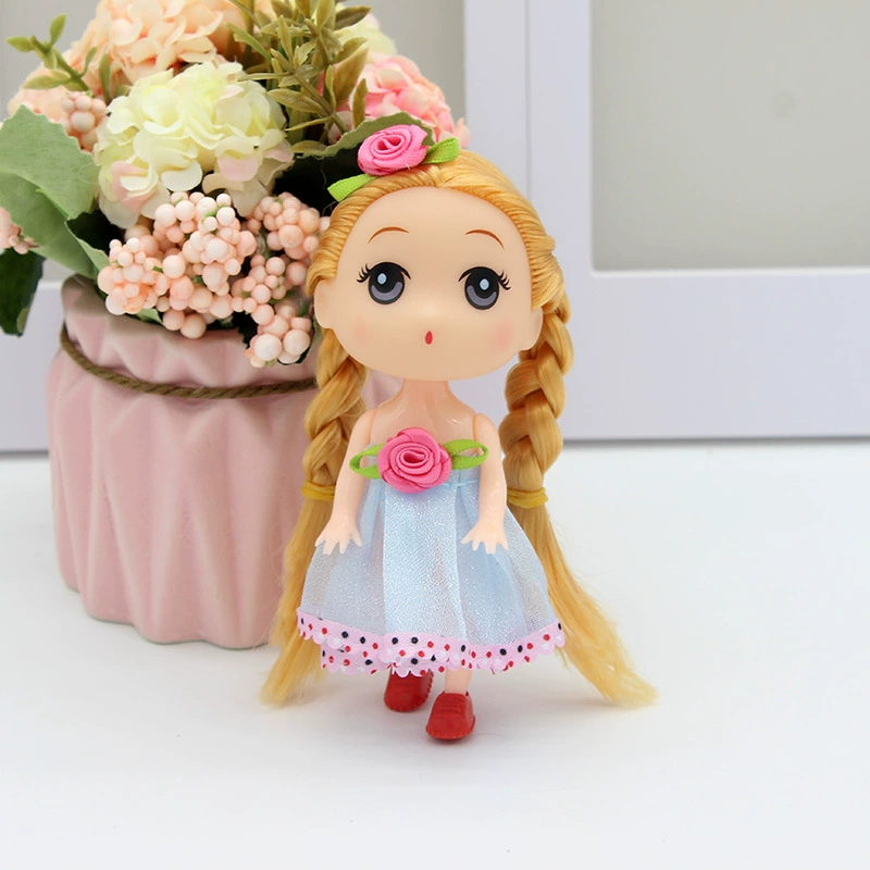 Креативная кукла "恒潮迷糊芭比", игрушка, подвеска, подарок на день рождения, 12 см