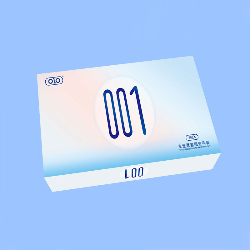Olo water-based polyurethane condom 6 pack