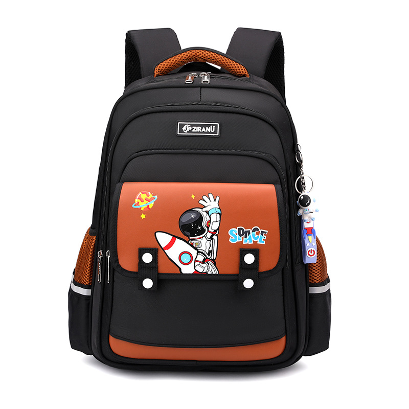 2025 nueva mochila escolar para niños de primaria, niños de tercer a sexto grado, impermeable, primer grado, protección de espalda ligera para reducir la carga