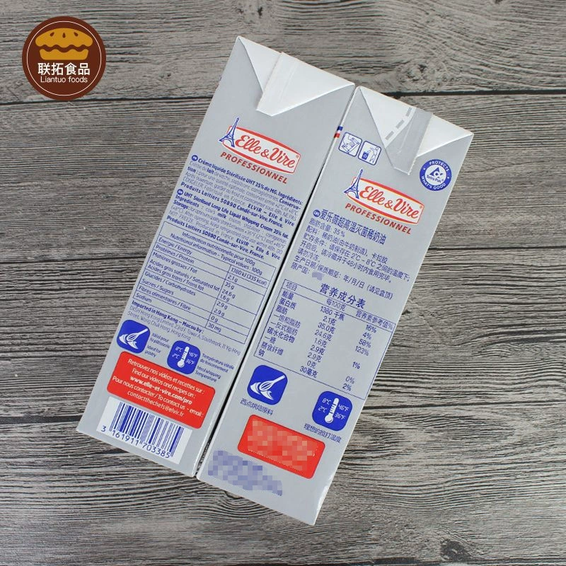 Tower Tower Freshy Cream 1L*12 Box/Dan Cream Philharmonic Iron Tower Fresh Cream New Package