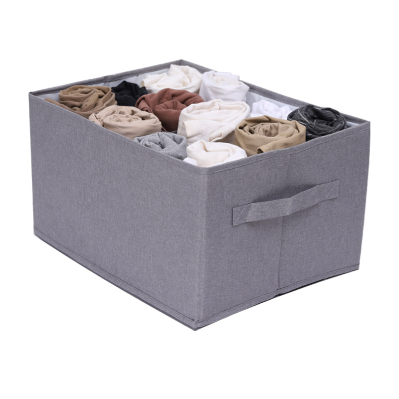 Caja de almacenamiento de ropa transfronteriza armario plegable compartimiento de organización ropa jeans calcetines ropa interior almacenamiento artefacto