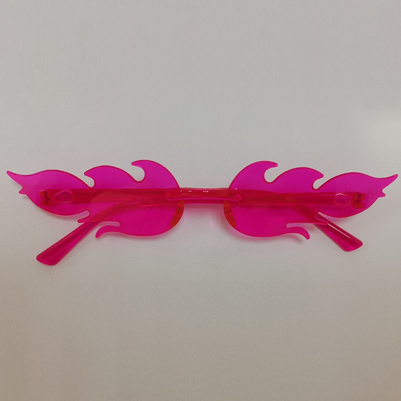 Gafas de sol llama color caramelo para baile y espectáculos