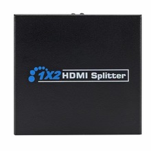 hdmi分配器一分二 4K系列HDMI一進二出分頻器高清視頻同屏器