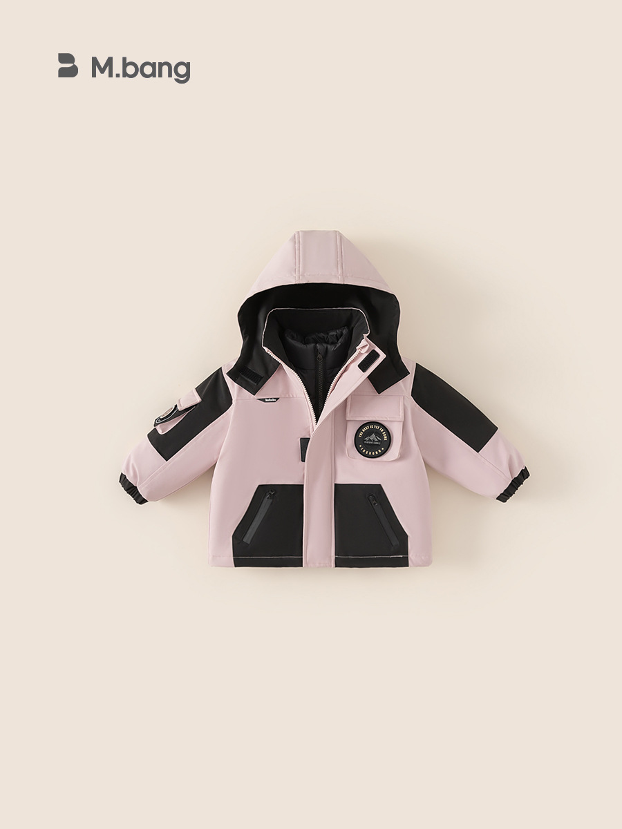 Yubao ropa infantil herramientas para niños chaqueta de plumón nuevo 3 - en - 1 revestimiento de niñas abrigo caliente chaqueta de niño con capuz
