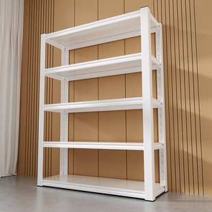 Household Shelf Storage Rack Multi-layer Floor Warehouse Balcony Storage Room Grocery Room Commercial Supermarket Steel Storage Rack