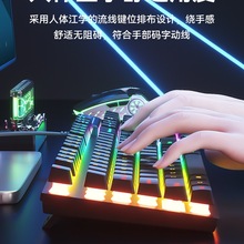 静音键盘鼠标套装有线台式机笔记本电脑电竞游戏机械手感办公打字