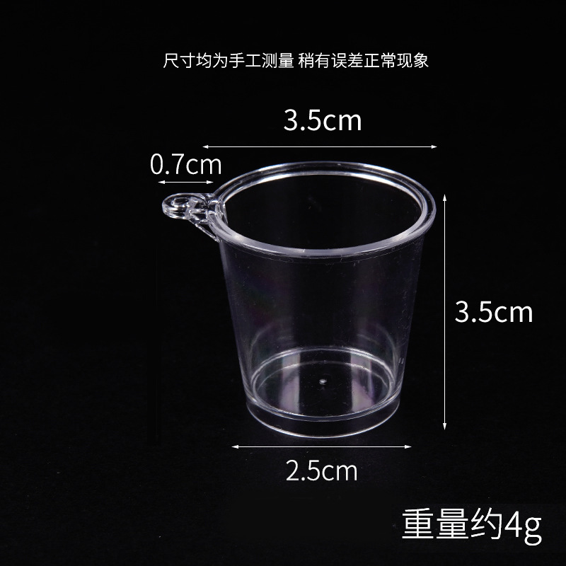 Directo de fábrica simulación alimentos y jugar taza accesorios hechos a mano DIY mini copa vino crema sundae mousse