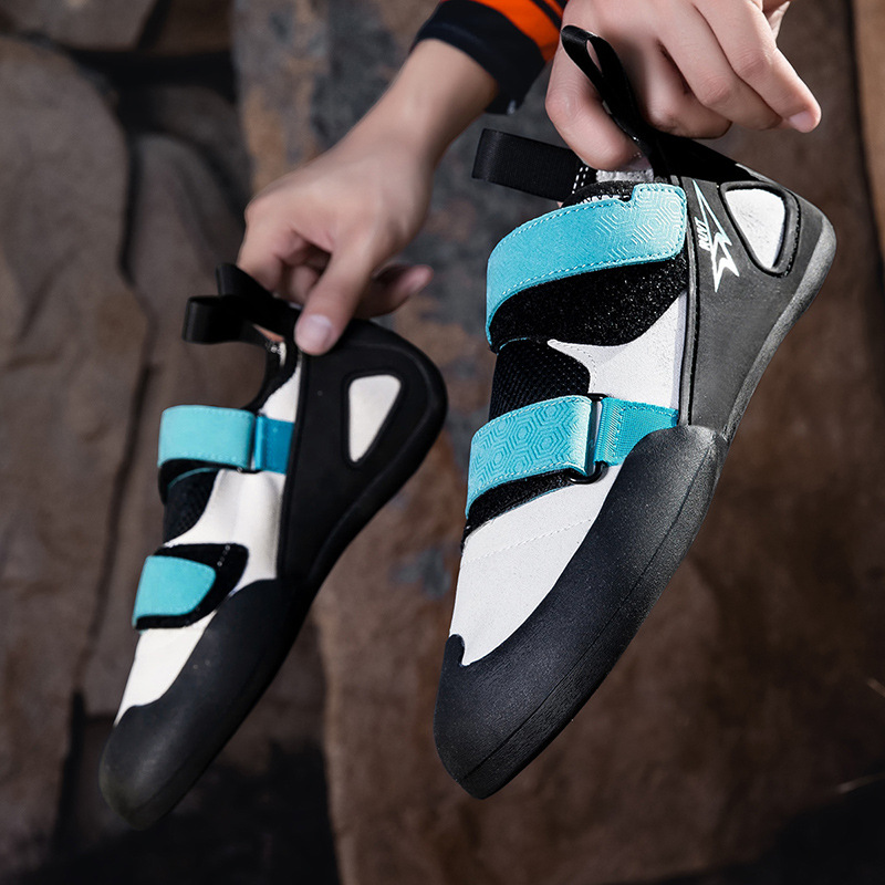 Professional rock climbing shoes for rock climbing gyms, commercial wear-resistant adhesive rubber soles, sensitive fit competition training shoes