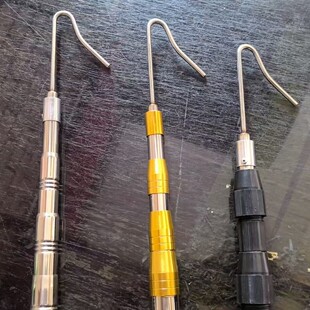 Buddleia Pruning Pole Telescopic Rod Stainless Steel Rod Acacia Rod Cinnabar Rod Sickle Rod Fruit Picking Tool Netting Rod