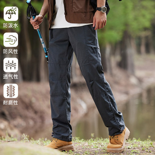Spring and summer mountain outdoor assault pants new casual men's pants waterproof loose breathable quick-drying mountaineering pants men's overalls