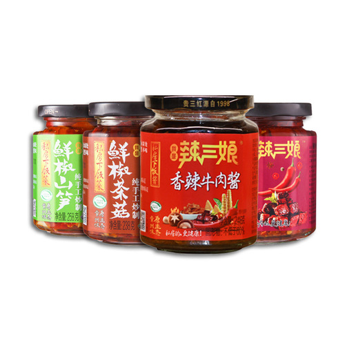Guisanhong Beef Sauce 248g Chili Sauce, Rice Noodle Dressing, Spicy Flavor Dressing, Wholesale