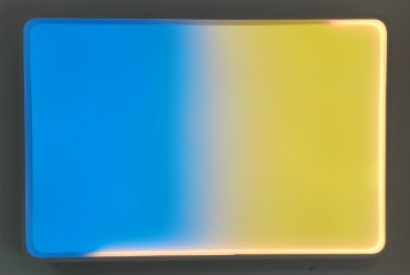 Sala de estar espectral lámpara de techo natural iluminación de la lámpara del dormitorio iluminación de la luz natural del cielo azul cielo claro luz del día
