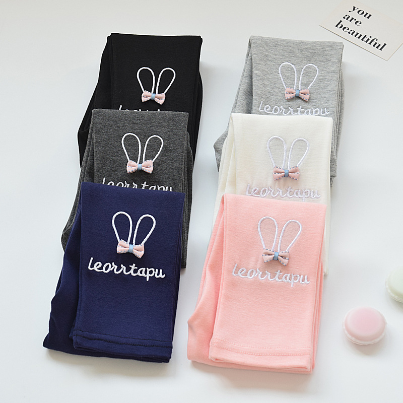 Pantalones para Niñas Ropa de primavera y otoño 2022 nuevos pantalones de moda para niños estilo coreano para niñas