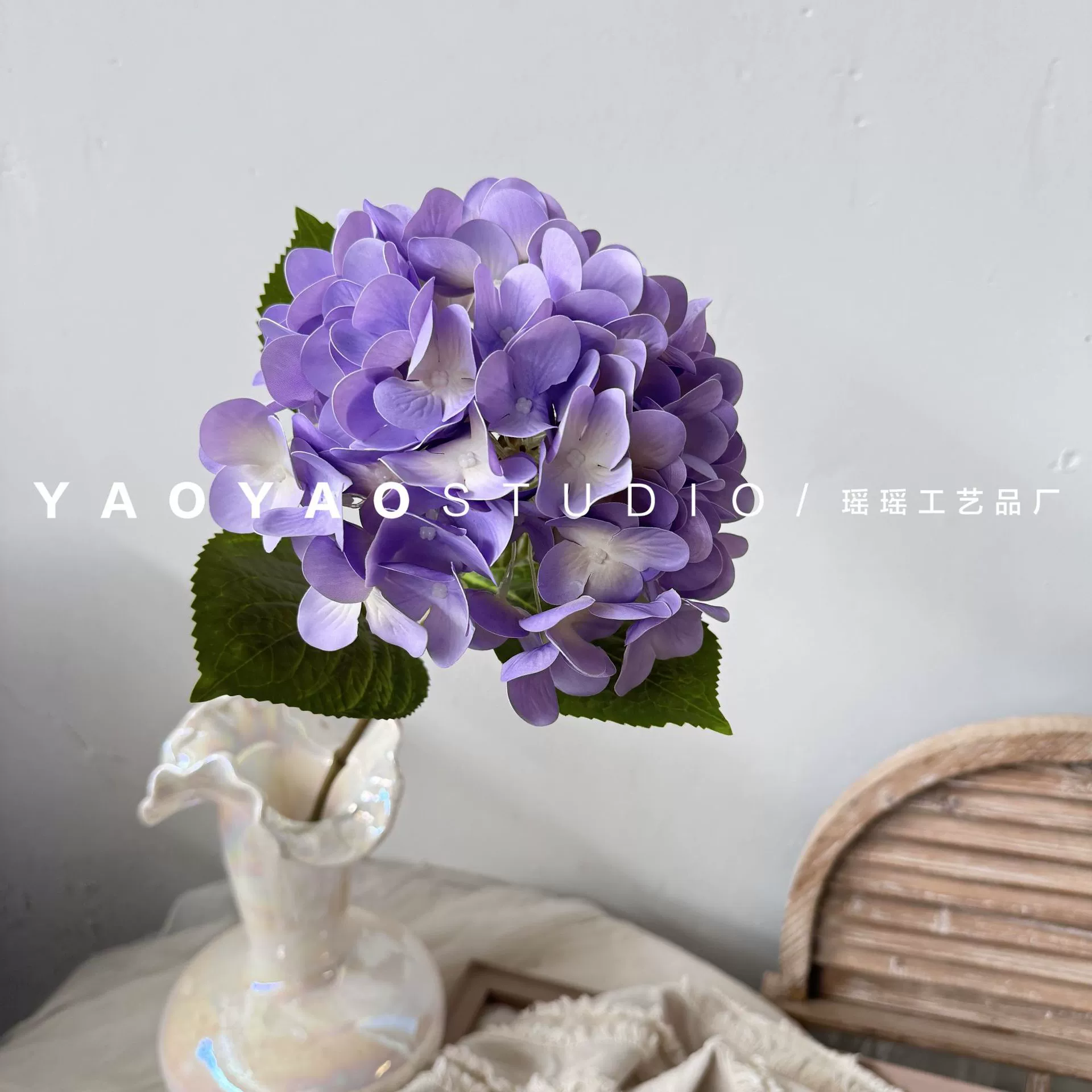 Monet Garden Wind Simulation Flower Coffee Shop Sedies Outdoor Wedding False Flower Store Window Landscape Landscape Landscape