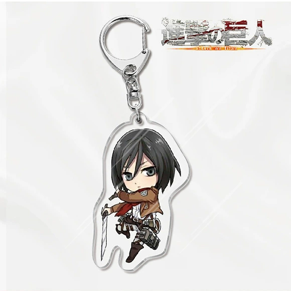 Аниме-игровая атрибутика: акриловый брелок-подвеска Attack on Titan 2 Allen Sanya, креативный подарок