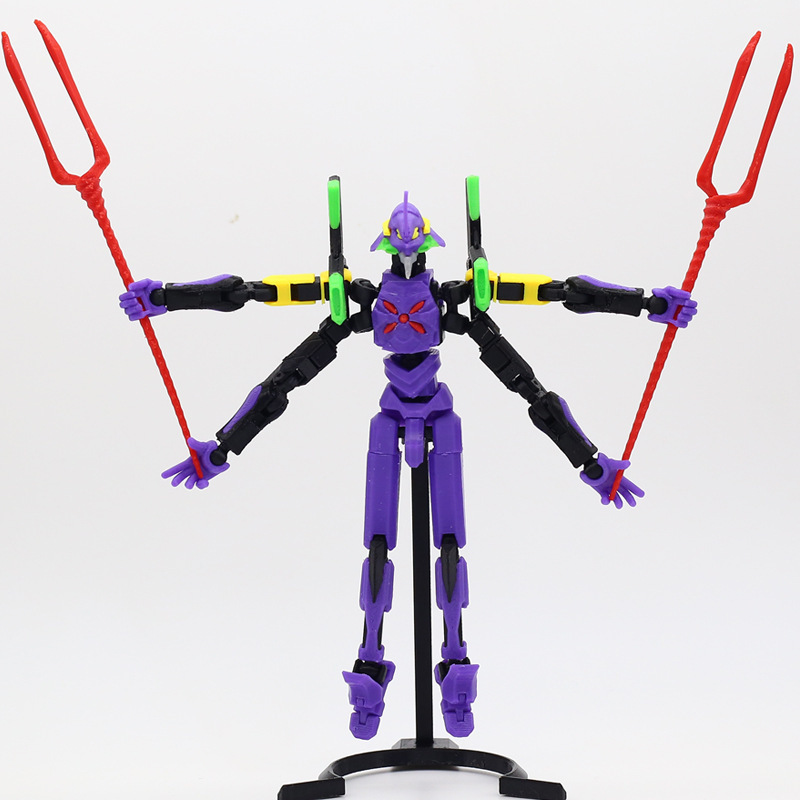 新製品 3D プリントキャロットマン多関節アクションフィギュアガンダム兵士インターネット有名人キャロットナイフ減圧おもちゃラッキー 13|undefined