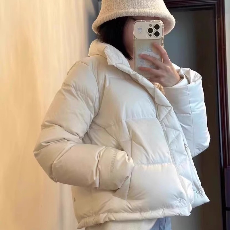 lulu同款原标Wunder Puff四格泡芙羽绒服白鸭绒连帽外套女高品质|undefined