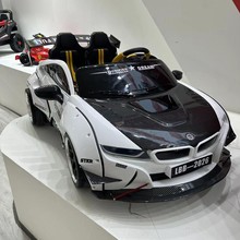 新款跑车儿童电动车四轮漂移车遥控男女小孩充电玩具汽车可坐人