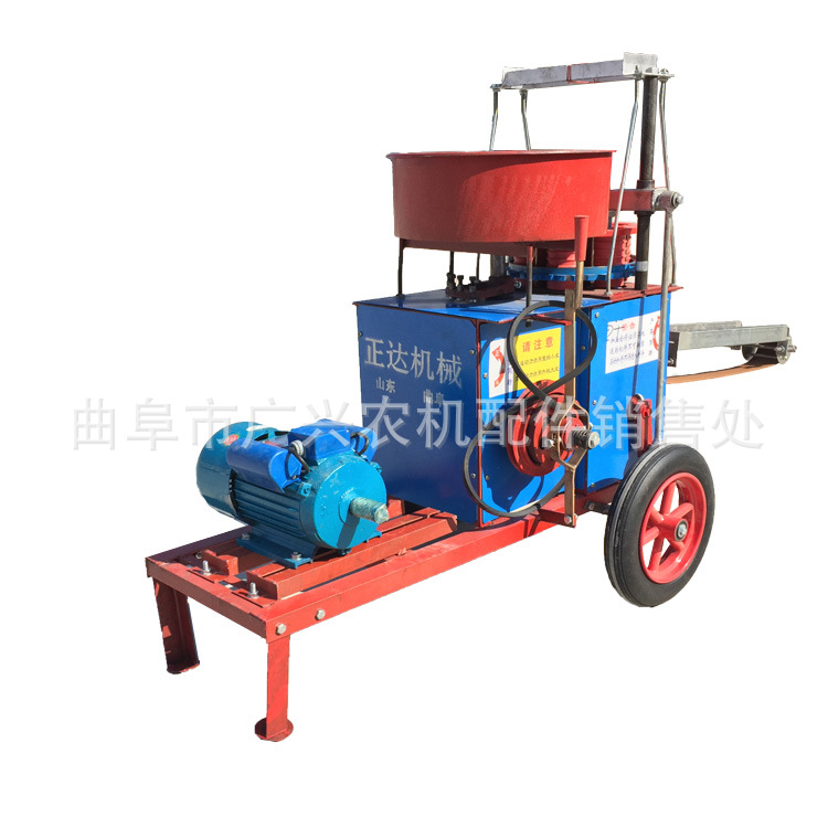 营养杯装土机视频 大棚种植育苗移栽机 香蕉育苗土打培机