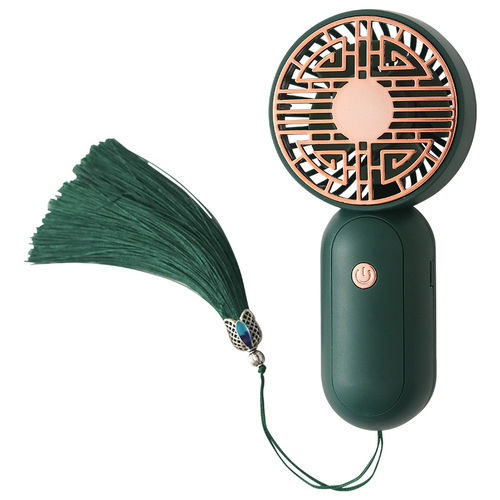 MHT697 mini USB handheld rechargeable small fan, portable pocket fan, 3 speeds and strong wind