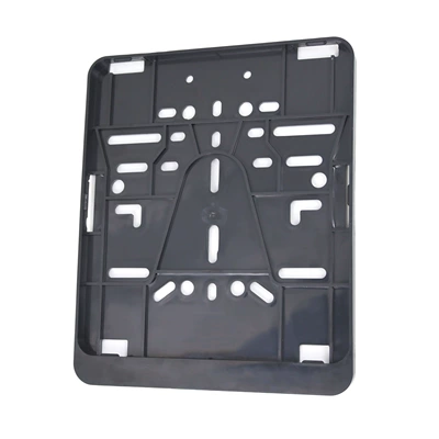 Germany ABS plastic motorcycle license plate frame motorcycle license plate frame European motorcycle license plate frame (License plate holder/license plate holder) - black