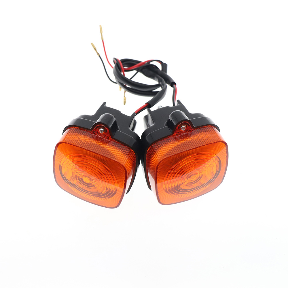 Luz de dirección universal de motocicleta lámpara de señal cuadrada CG125 ZJ125 felicidad