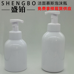 Wholesale 400ML500ML600ML Pressing Foaming Hand Sanitizer Bottle Facial Cleanser Foam Bottle Cleansing Mousse Bottle