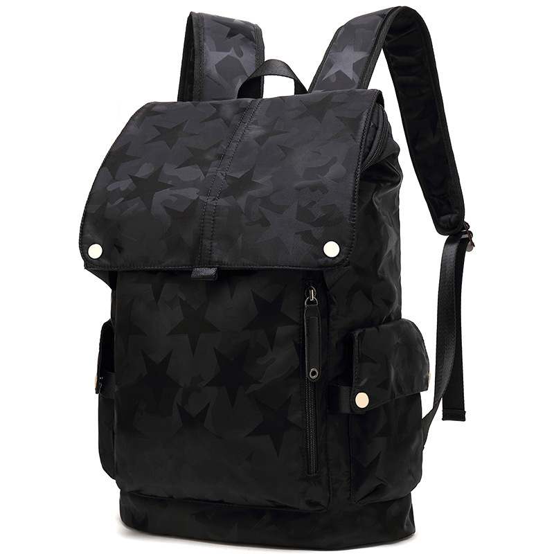 双肩包男女情侣潮流电脑背包高中大学生书包休闲旅行包休闲旅游背