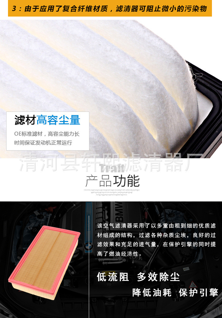 Suitable for Chery Arrizo 5 Air Filter Air Filter Air Grids 16 17 Models 1.5L