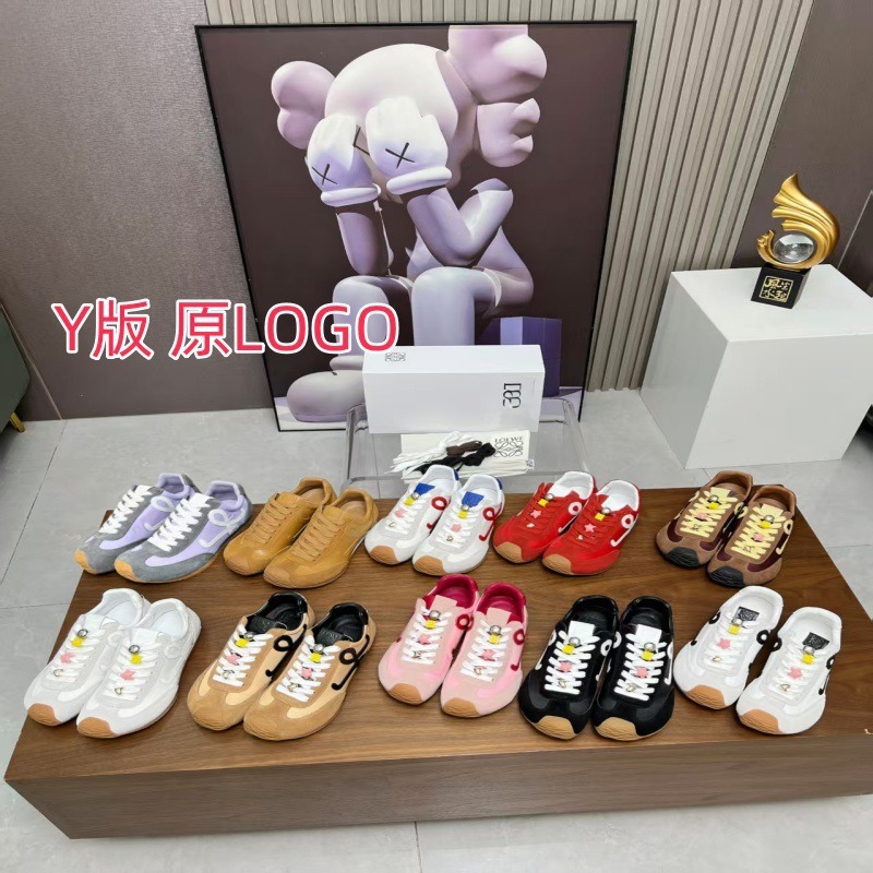 미니 양 정품 가죽 Luoyi Forrest Gump 캐주얼 신발 와퍼 신발 커플 운동화 남녀 올매치 미운 귀여운 신발