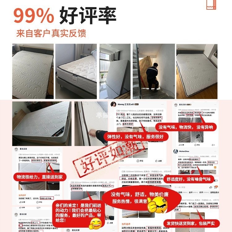 シモンズ マットレス ホームベッドルーム 独立スプリング ラテックス クッション 厚さ 20cm 1.5m レンタル ハード ココナッツ パーム|undefined