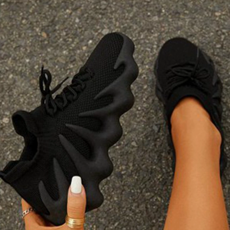 2021 новые трансграничные вязаные кроссовки с осьминогом, женские мужские и женские туфли для внешней торговли больших размеров на мягкой подошве, летающие тканые кокосовые туфли для бега